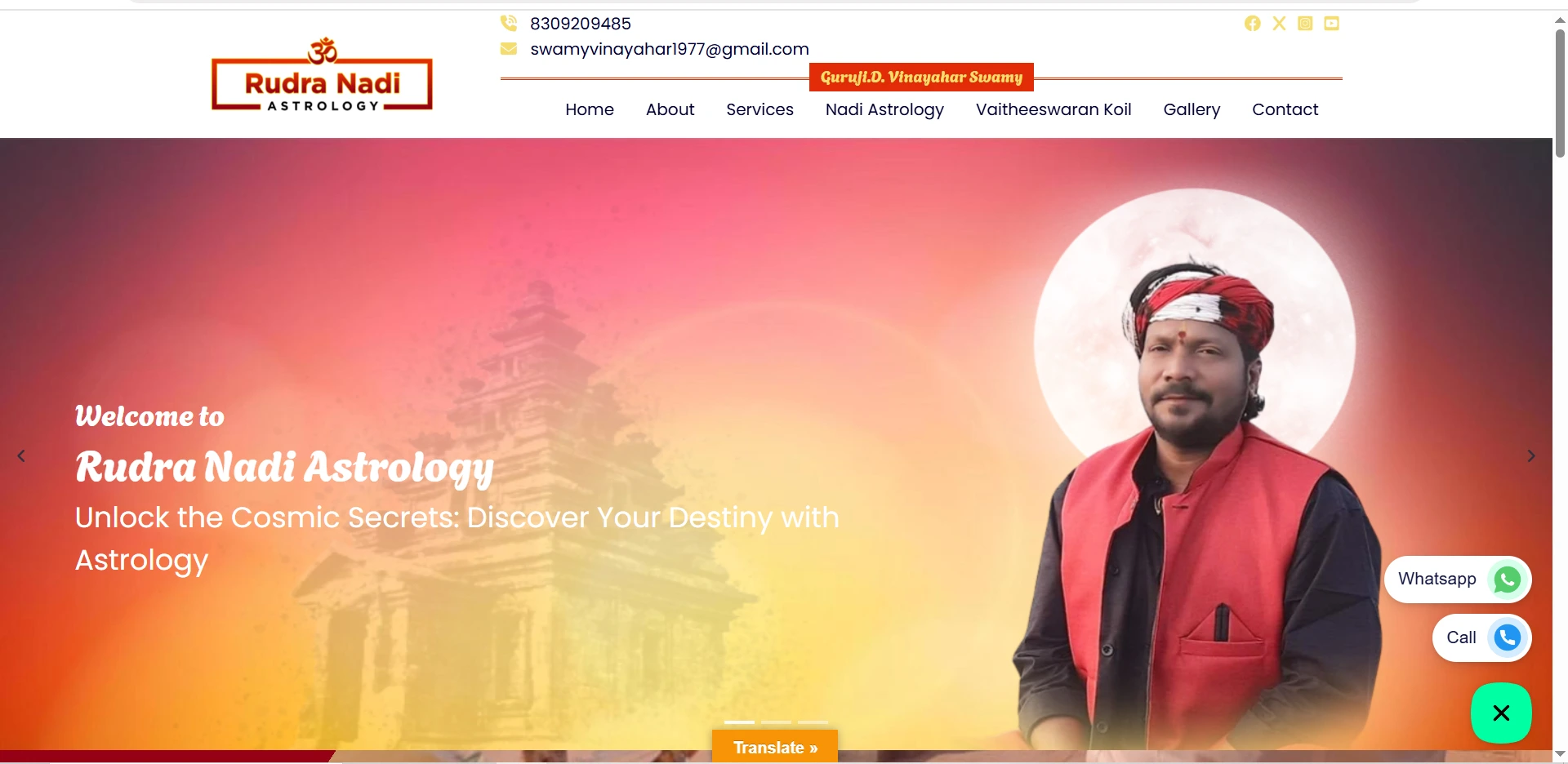 Rudra Nadi Astrology